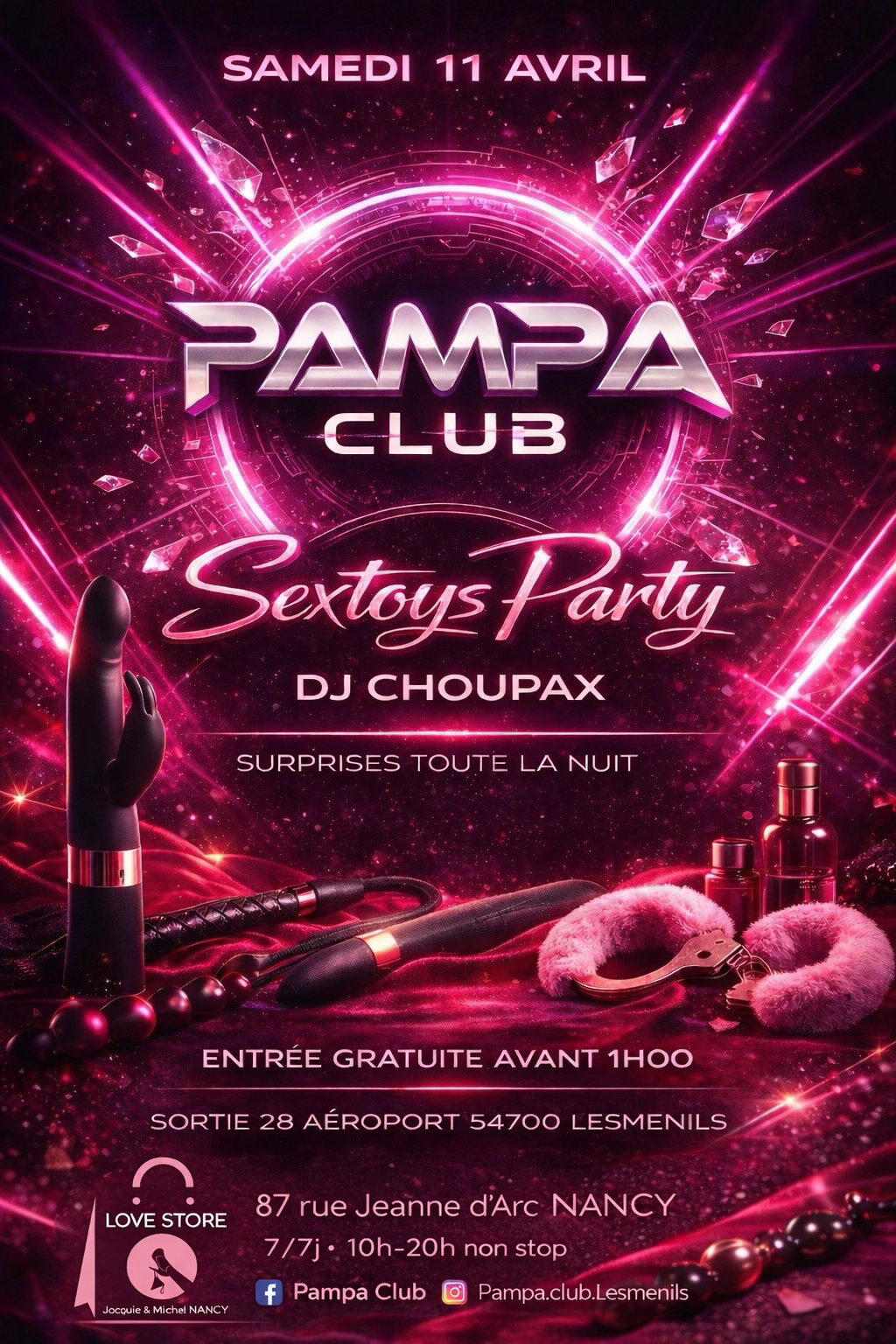 sex toys party pampa club nancy